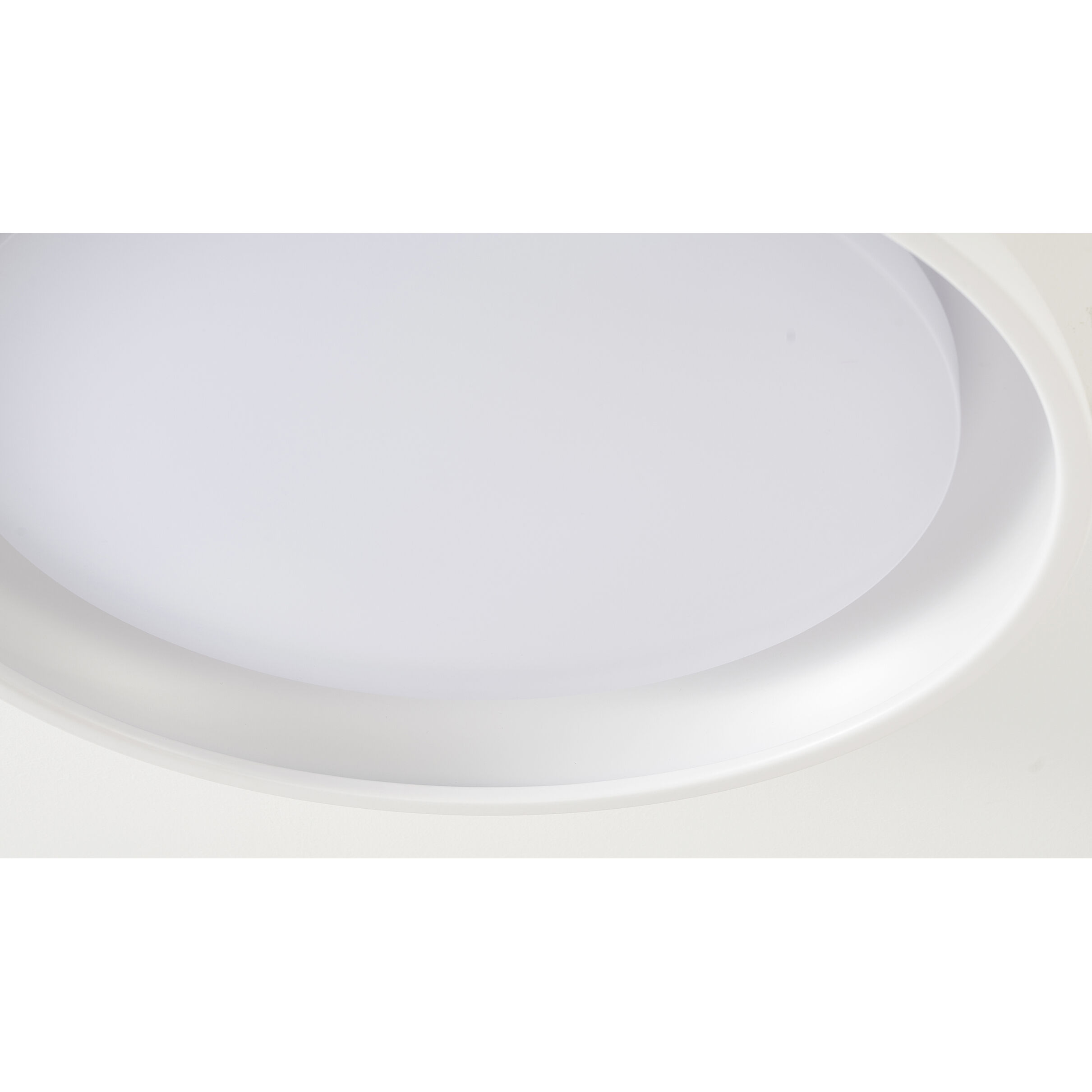 Canada LED 24 inch Matte White Flush Mount Ceiling Light